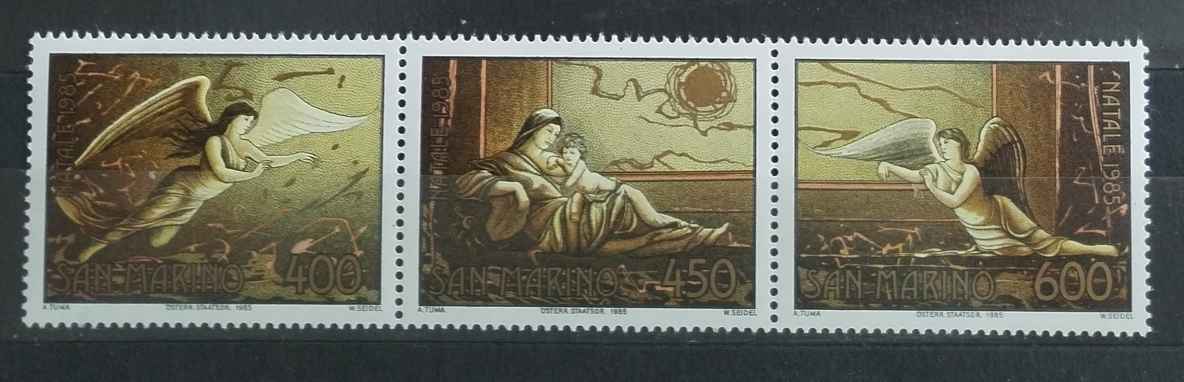 San Marino 1985 Vánoce a umění
