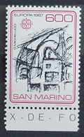 San Marino 1987 EUROPA Moderní architektura 600L