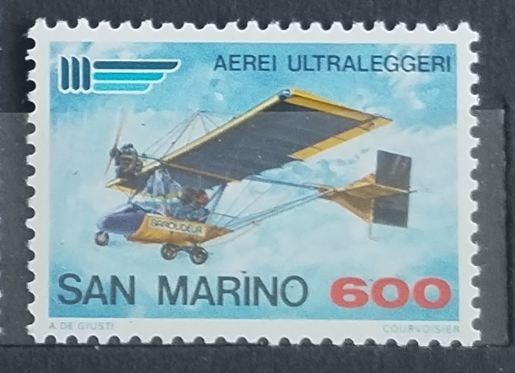 San Marino 1987 Letadla