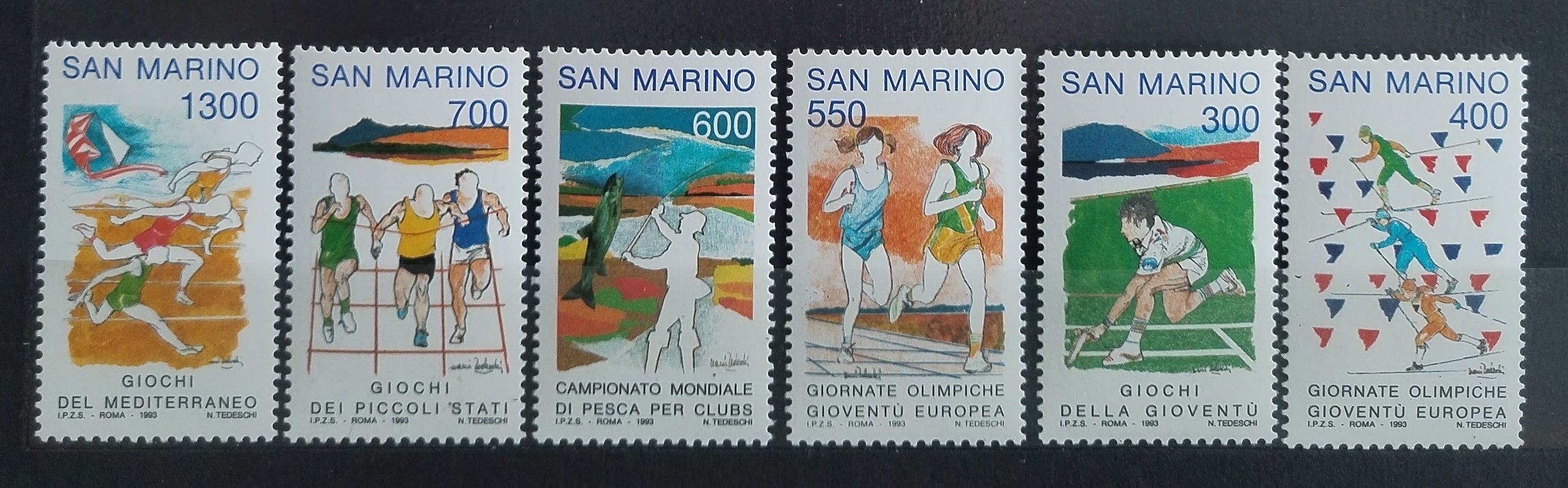 San Marino 1993 Sportovní události