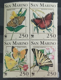 San Marino 1993 Motýli a WWF