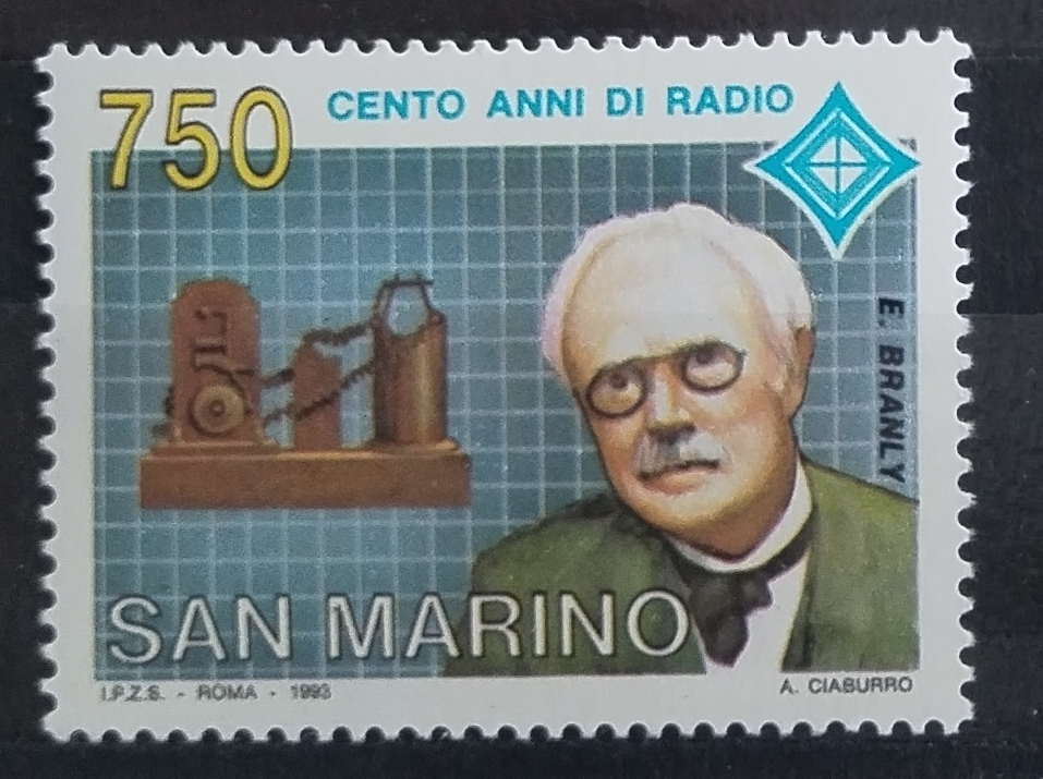 San Marino 1993 Výročí vynálezu rádia