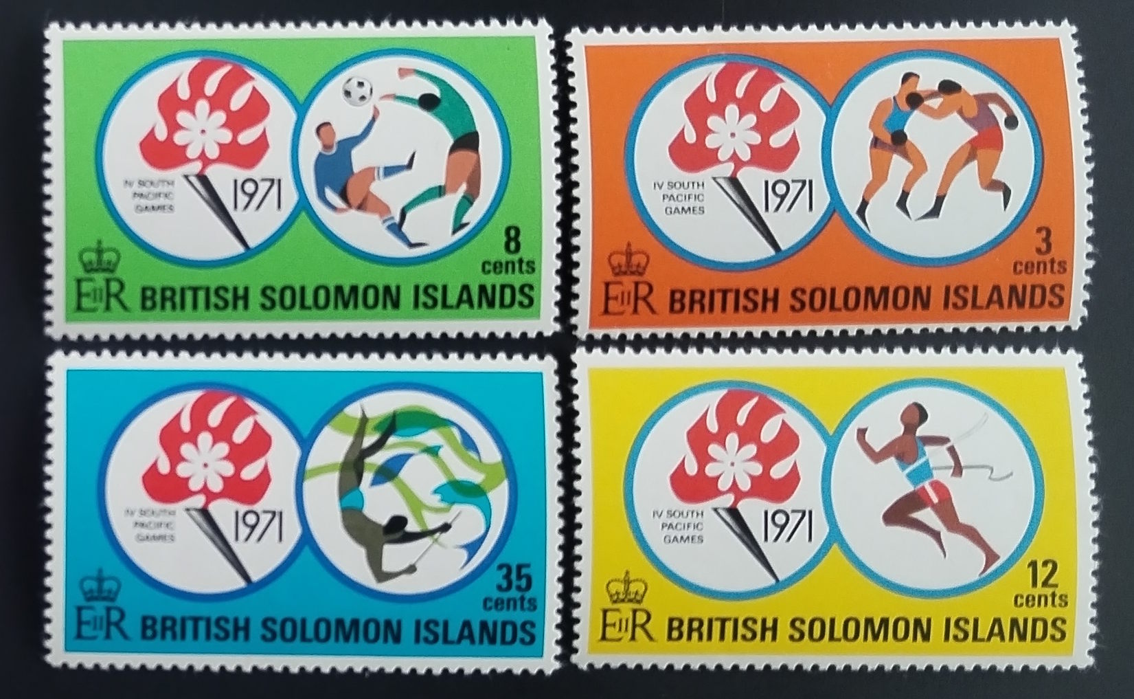 Šalamounovy ostrovy 1971 Sportovní hry Tahiti
