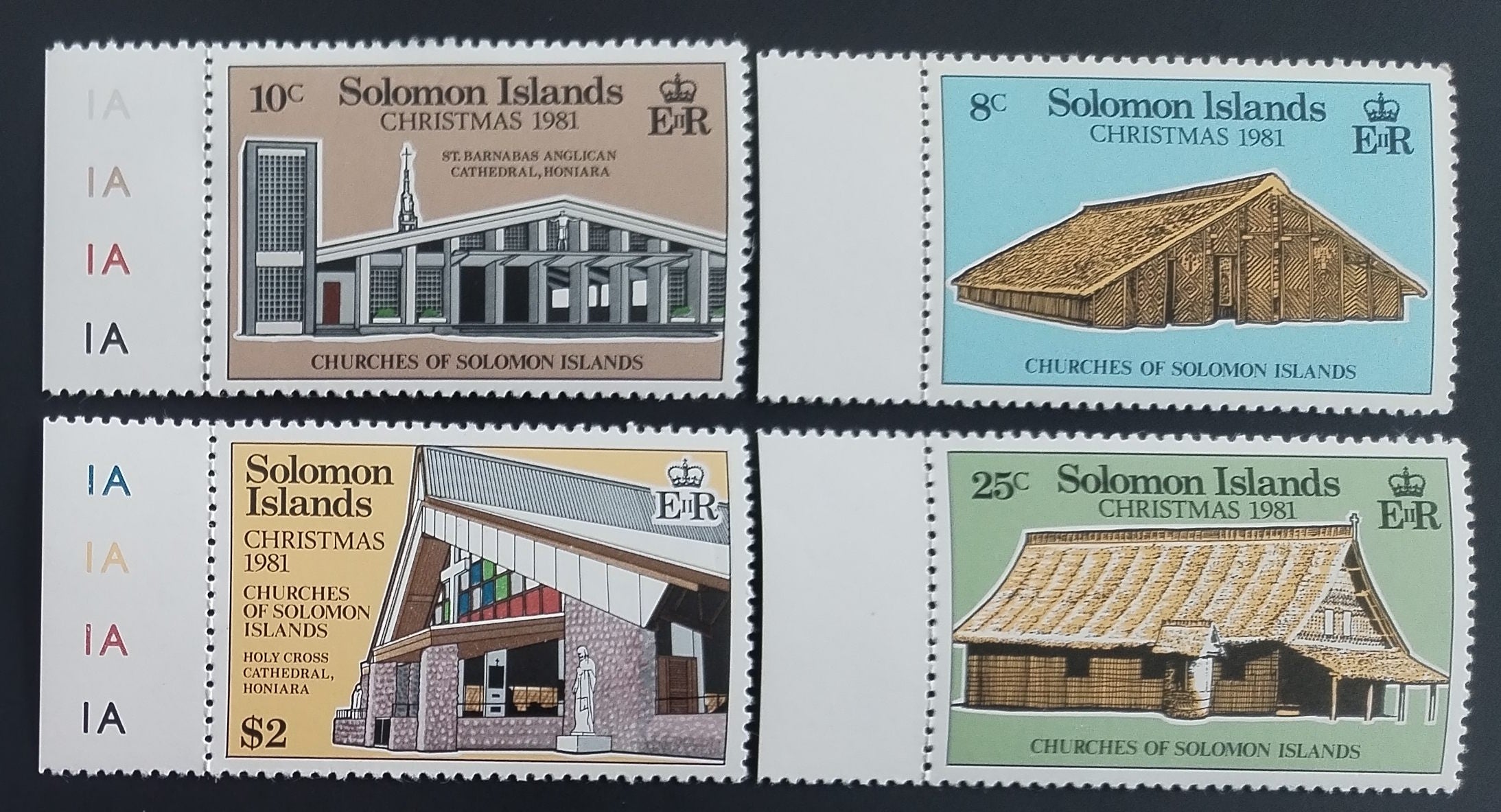 Šalamounovy ostrovy 1981 Vánoce a kostely