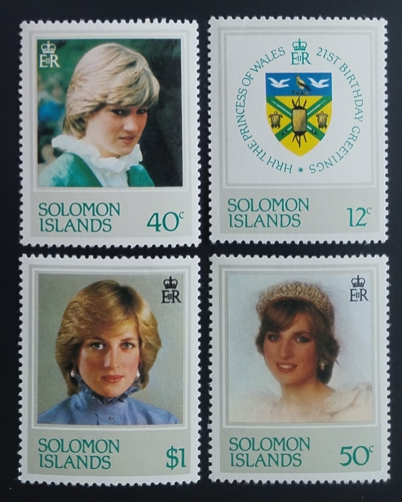 Šalamounovy ostrovy 1982 Narozeniny princezny Diany