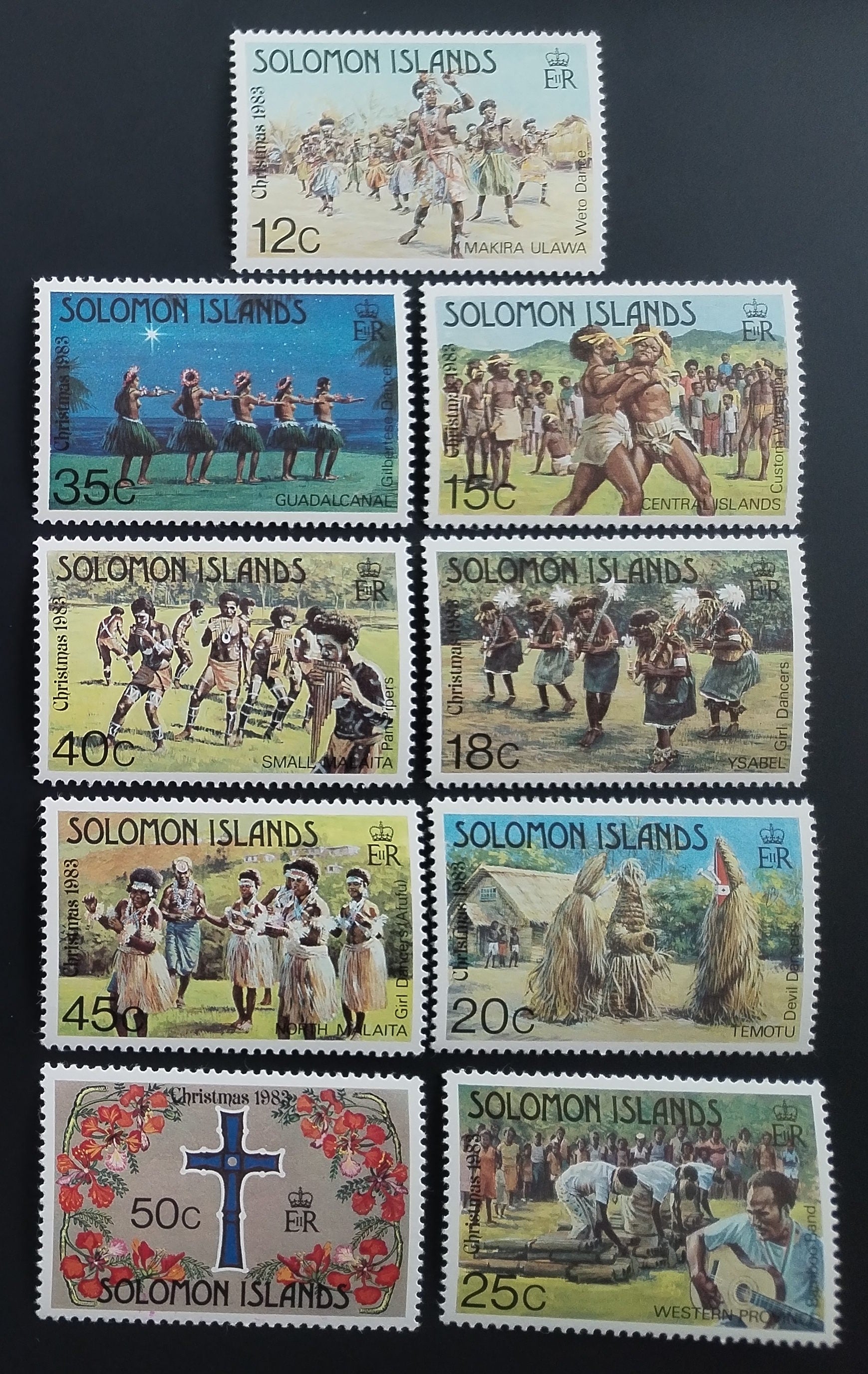 Šalamounovy ostrovy 1983 Vánoce a ostrovní kultura