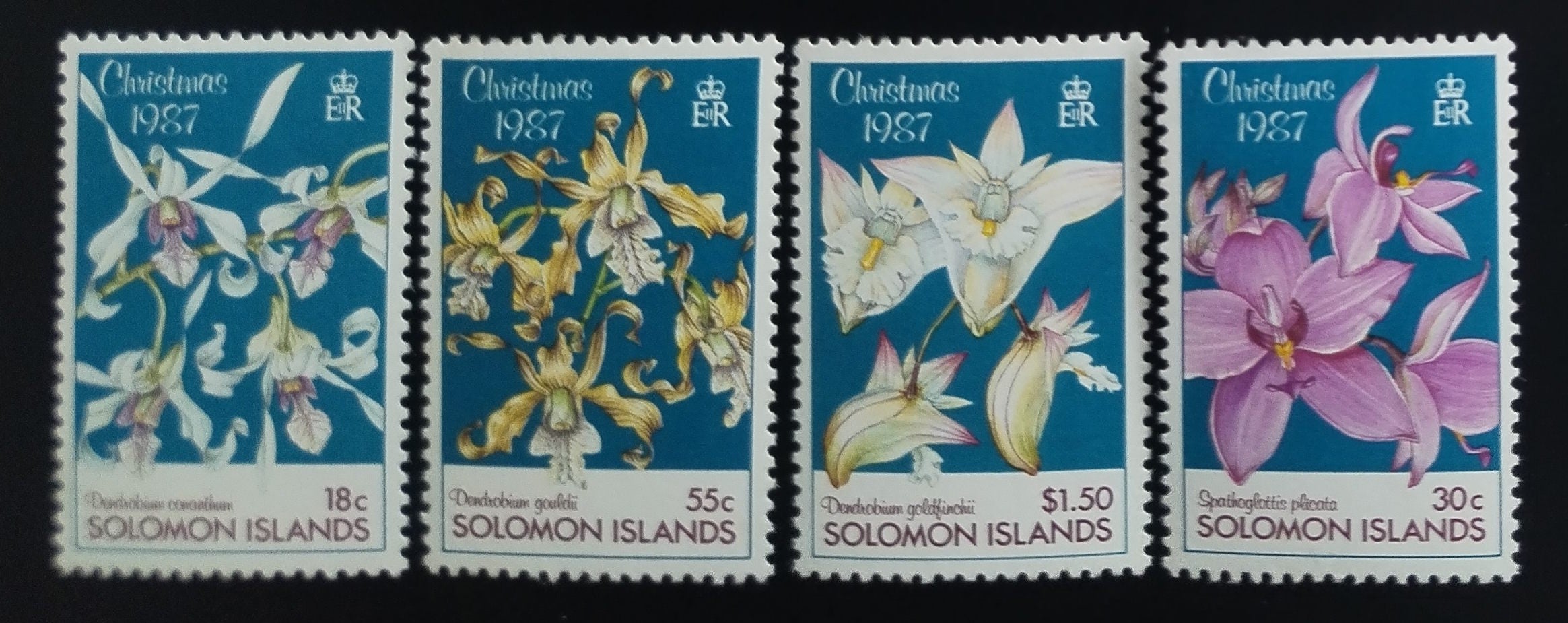 Šalamounovy ostrovy 1987 Orchideje a Vánoce, Flora