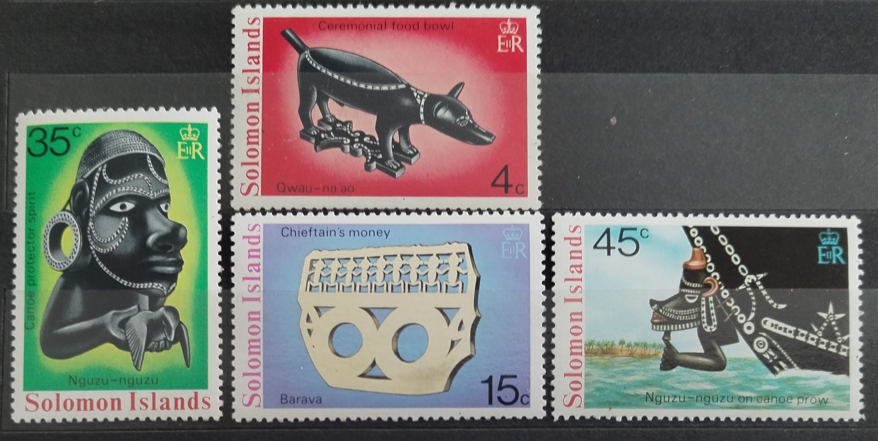 Šalamounovy ostrovy 1976 Artefakty a umění