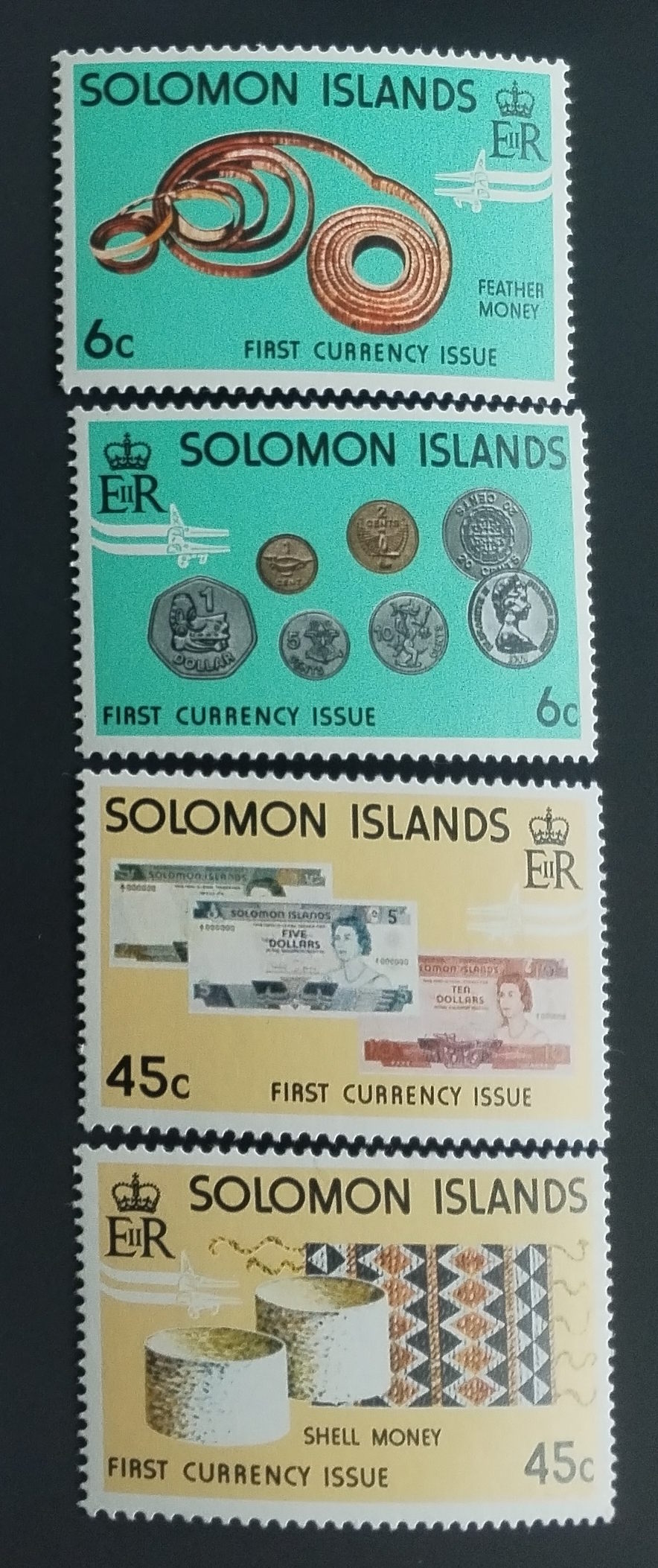 Šalamounovy ostrovy 1977 Zavedení nové měny, Mince