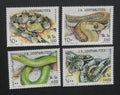 Somálsko 1994 Mi.528-1 8€ Afričtí hadi, plazi a fauna