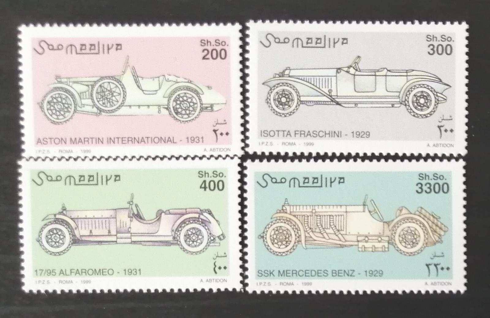Somálsko 1999 Mi.758-1 15€ Historická auta a doprava