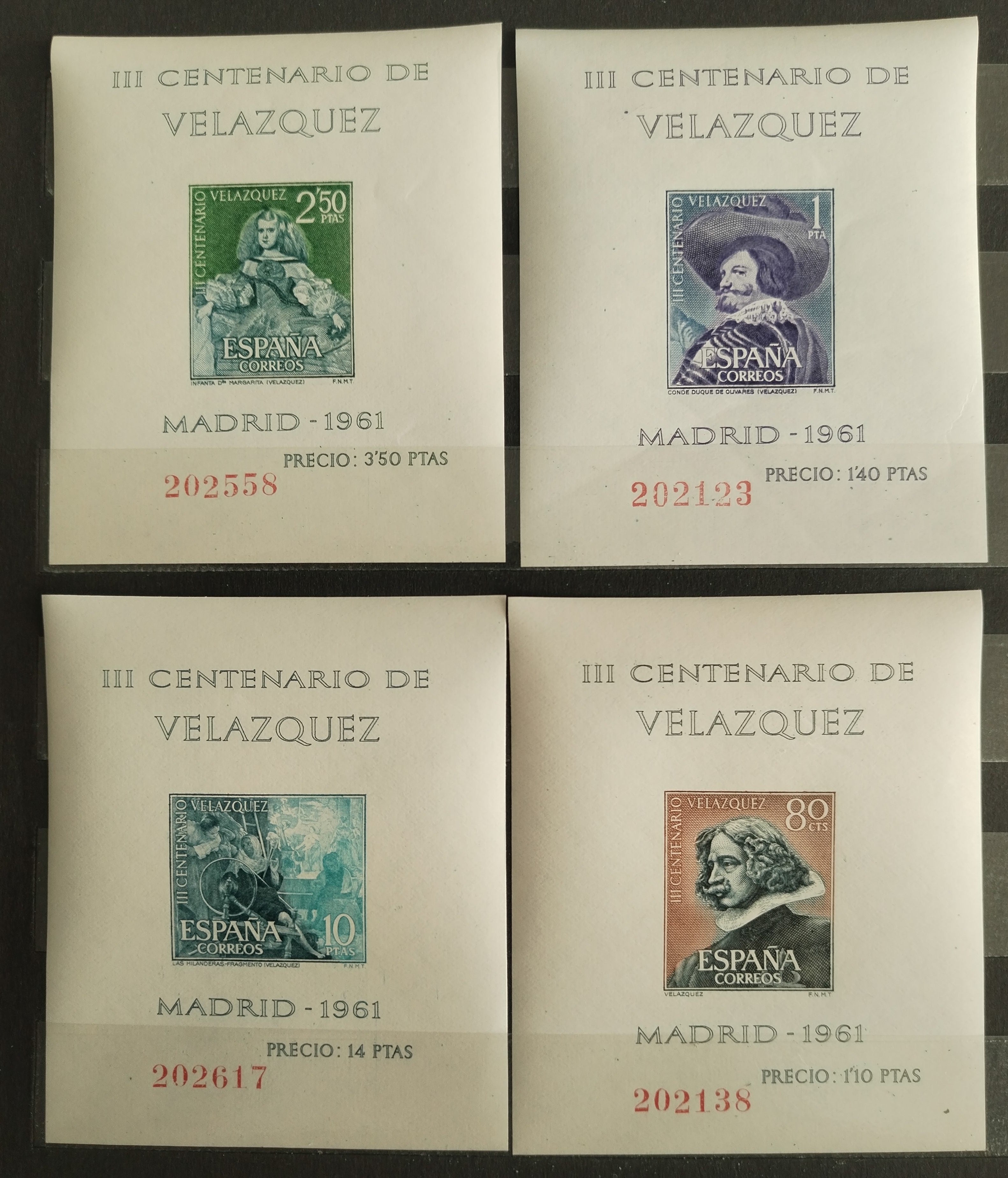 Španělsko 1961 Umění malíře Velasqueze