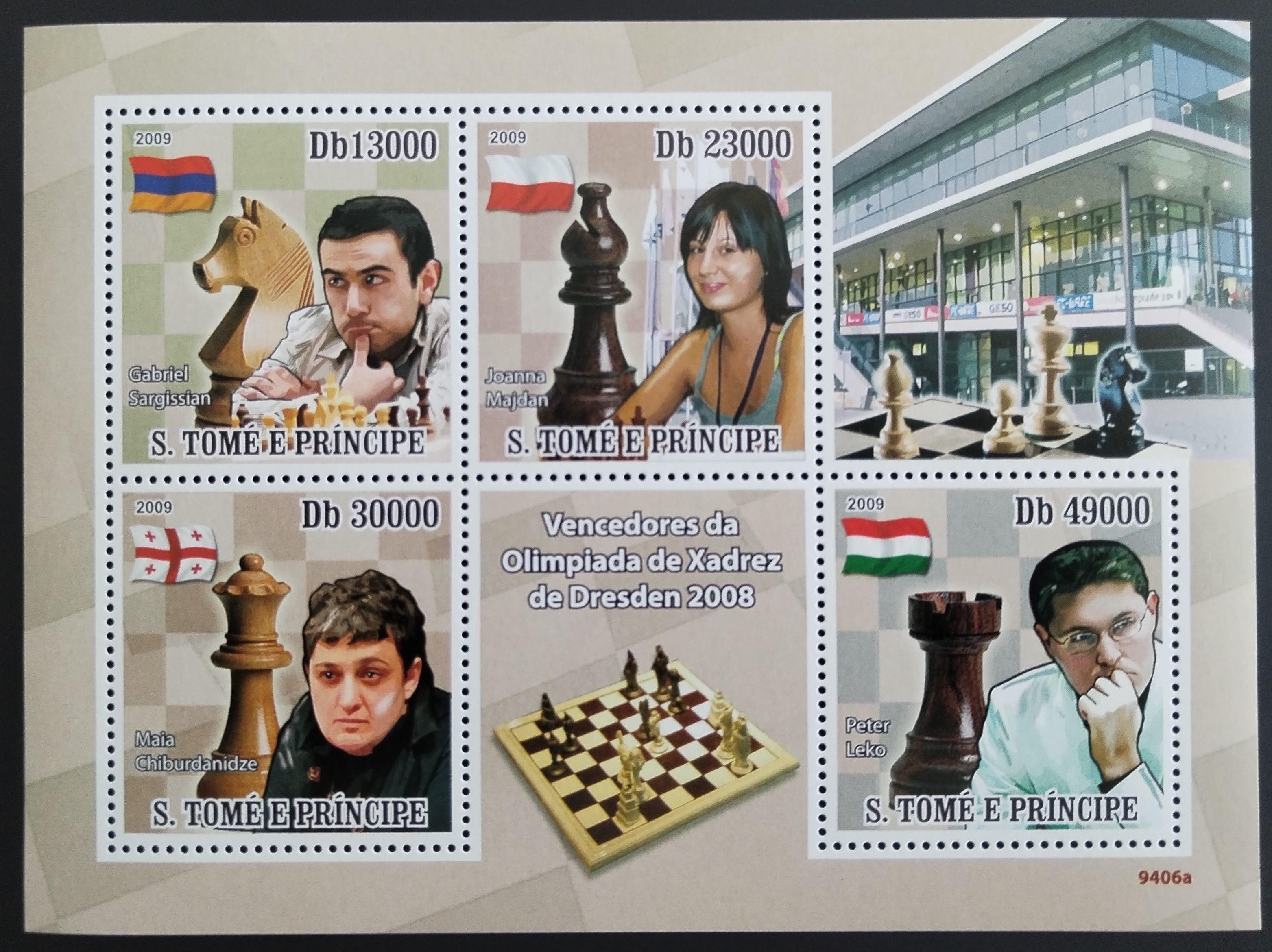 Svatý Tomáš 2009 Šachy a šampionát Drážďany