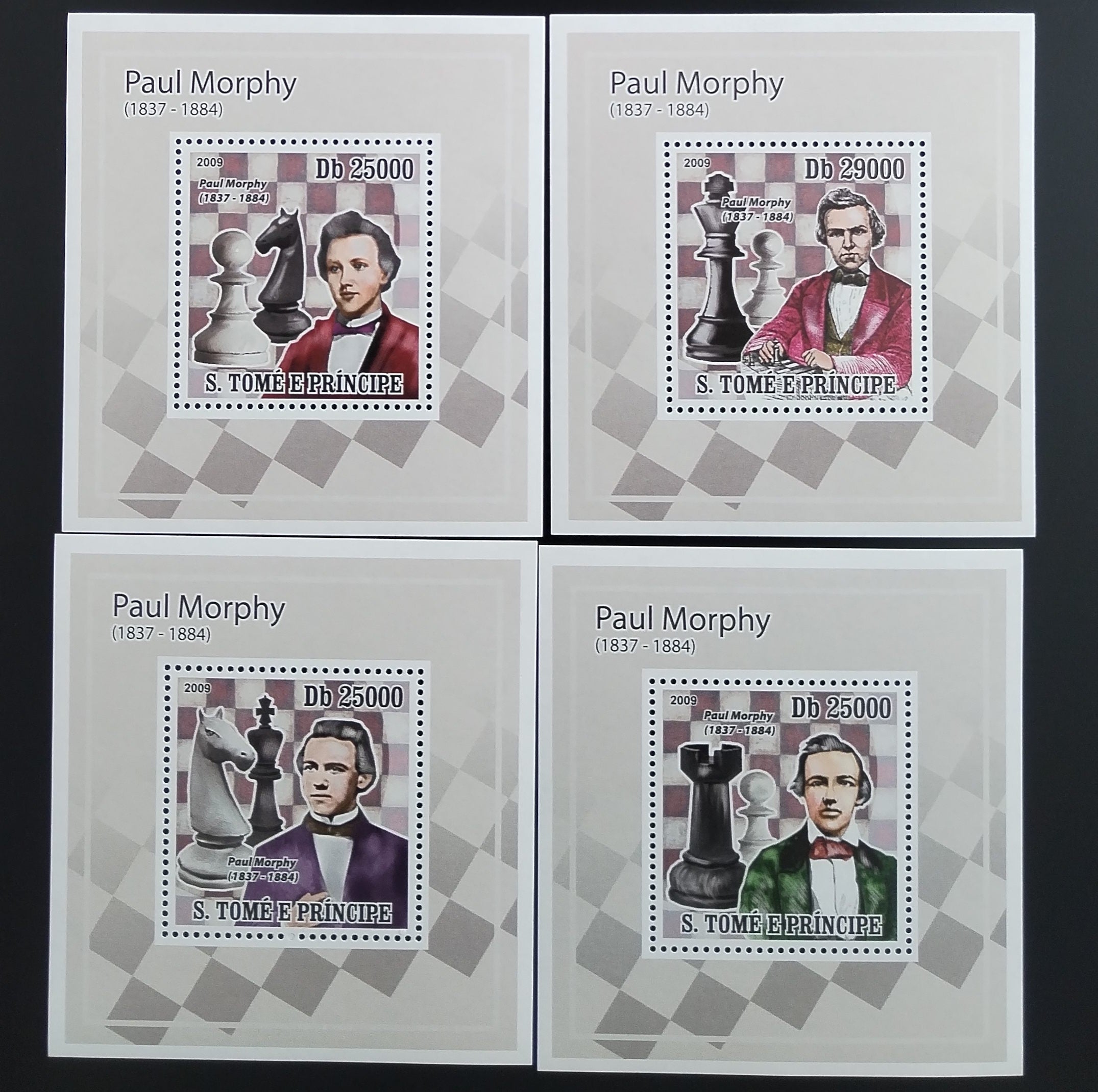 Svatý Tomáš 2009 Paul Morphy a šachy DELUXE