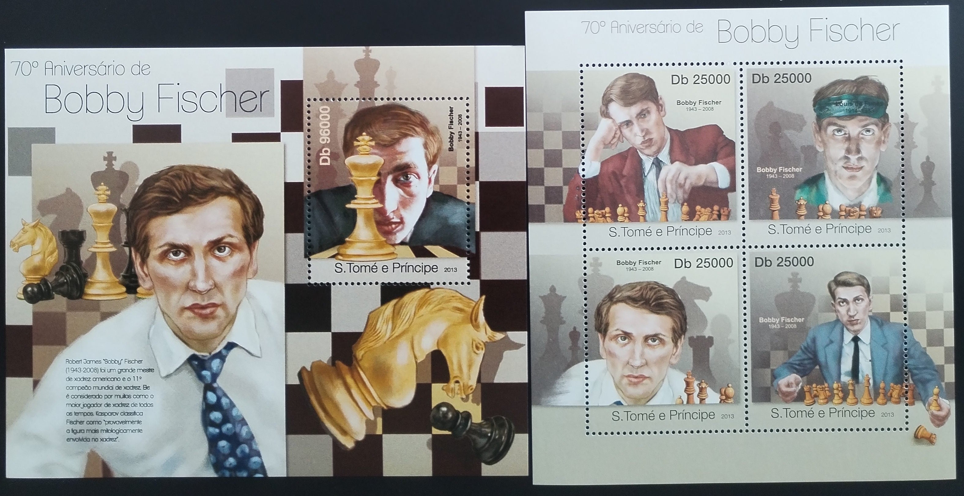 Svatý Tomáš 2013 Bobby Fischer a šachy
