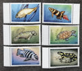Středoafrická republika 2001 Mi.2694-9 10€ Ryby a plazi Afriky, fauna
