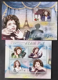 Středoafrická republika 2013 26€ 50 let smrti Edith Piaf, zpěvačka