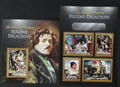 Středoafrická republika 2013 30€ Eugène Delacroix a jeho umění, obrazy
