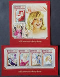 Středoafrická republika 2016 26€ Marilyn Monroe a její 90. narozeniny