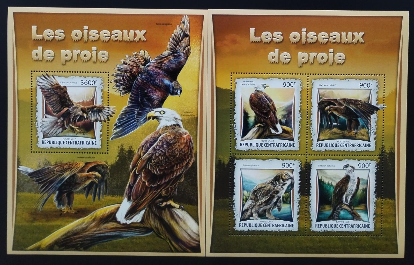 Středoafrická republika 2017 Fauna Afriky: Dravci a ptáci