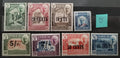 Sultanát Kuejtí Šihru a Mukally 1951 32£ Přetisky nové měny