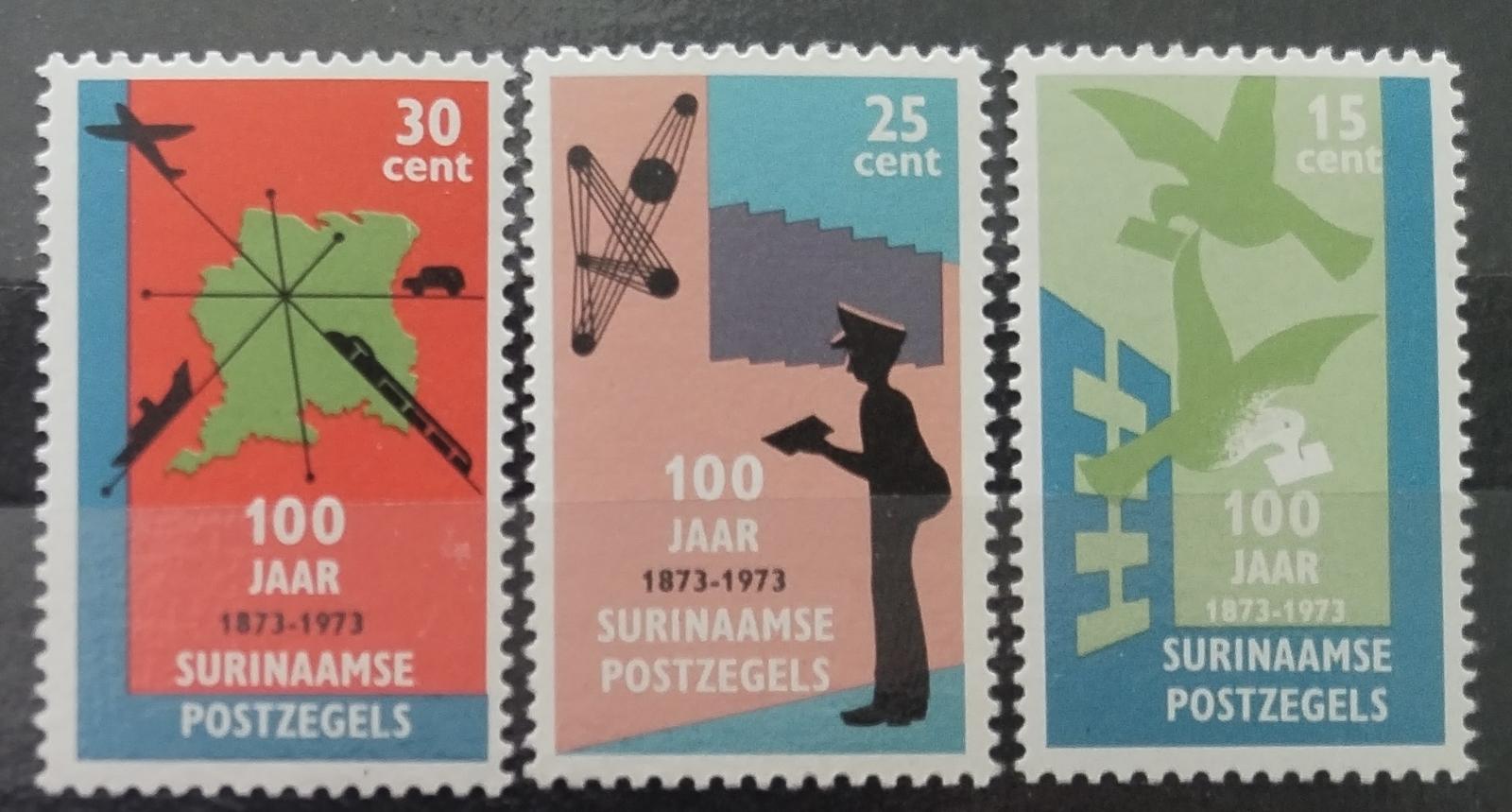 Surinam 1973 Století národní známky