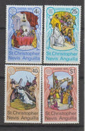 Sv. Kryštof,Nevis&Anguilla 1975 - komplet, Velikonoce a výjevy z Bible