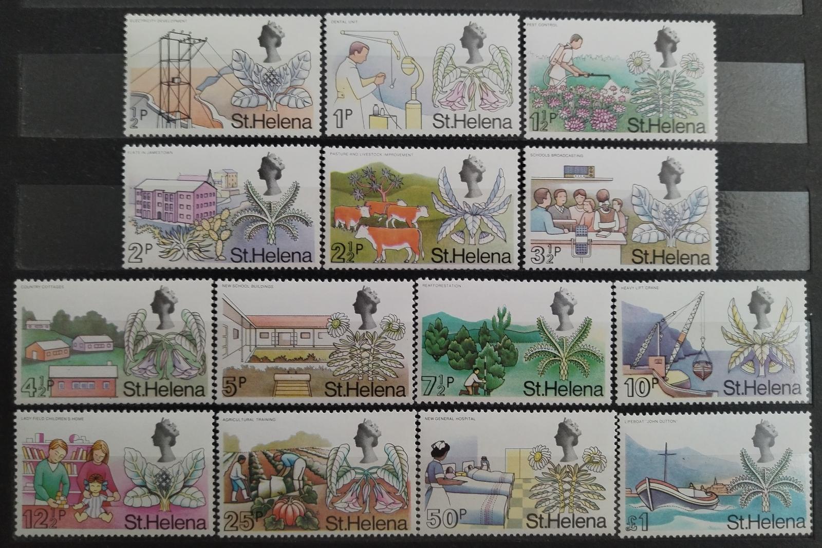 Svatá Helena 1971 Definitiva: Ostrovní rozvoj a kultura