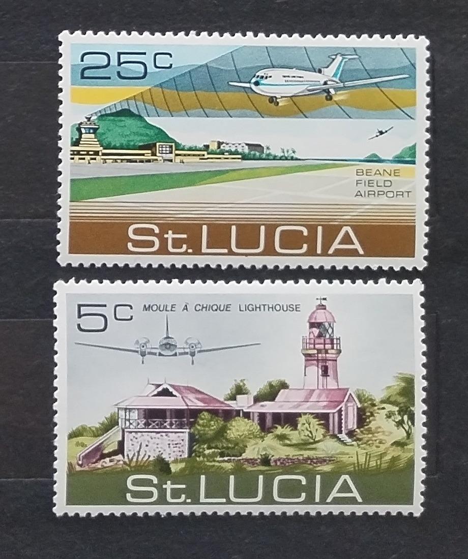 Svatá Lucie 1971 Otevření letiště, Letadla