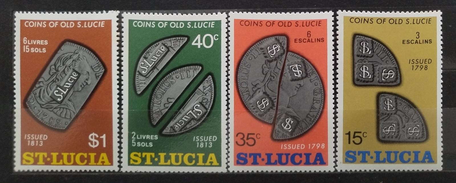 Svatá Lucie 1974 Ostrovní historické mince