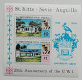 Svatý Kryštof 1974 Bl.2 Výročí karibské univerzity