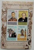 Svatý Kryštof 1974 Bl.3 Století narození Winstona Churchilla