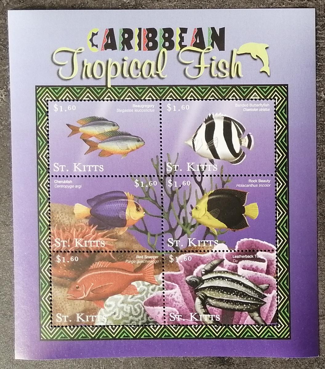 Svatý Kryštof 2001 11€ Ostrovní flora a fauna - Ryby