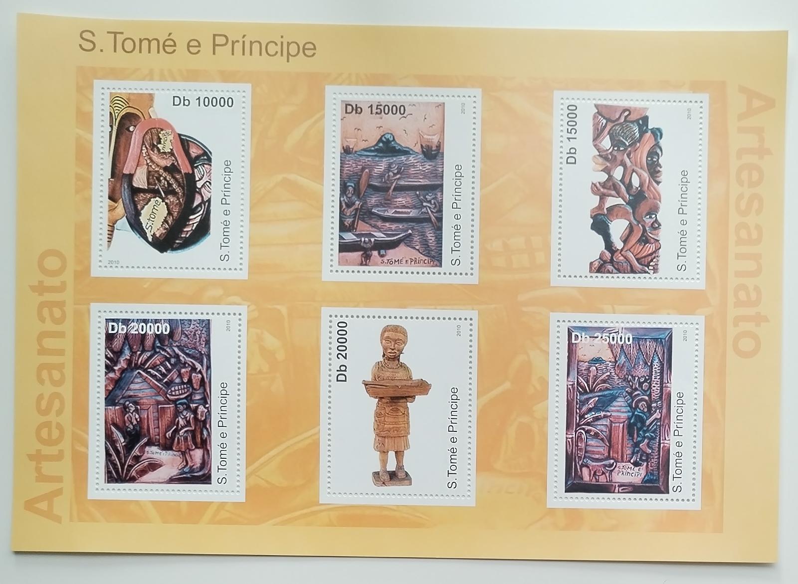Svatý Tomáš 2010 11€ Ostrovní kultura a řemesla, Výrobky a umění