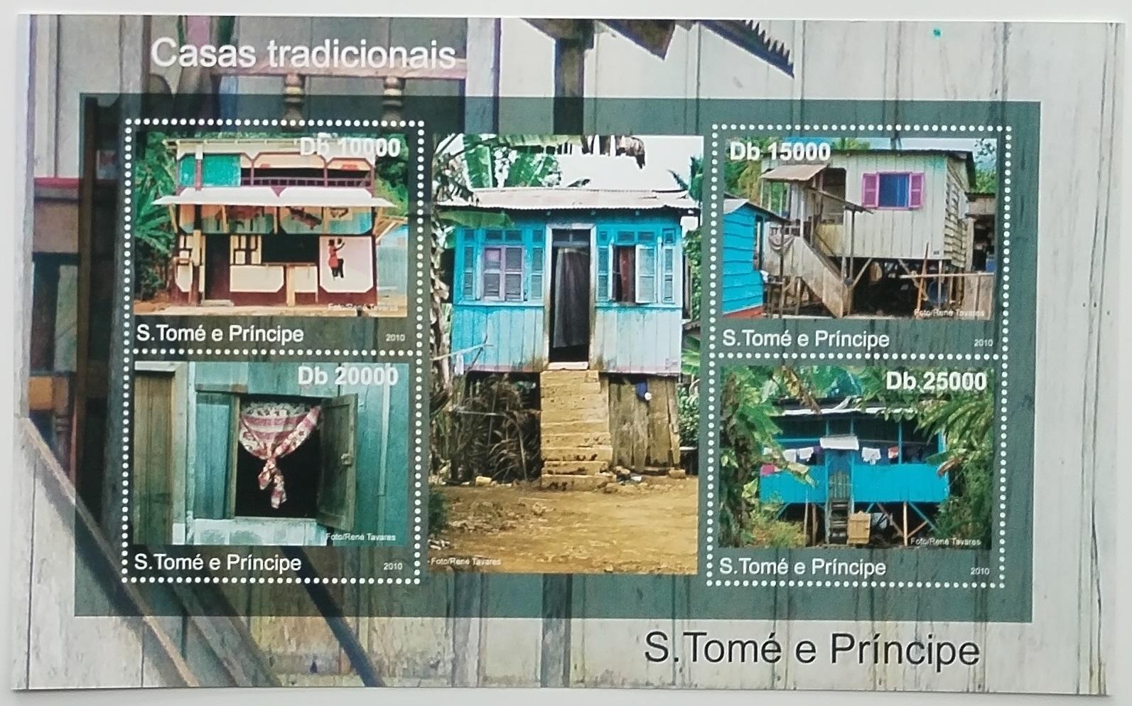 Svatý Tomáš 2010 7€ Ostrovní stavby a tradiční chýše