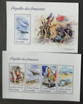 Svatý Tomáš 2013 Mi.5221-4+Bl.904 20€ Pocta Francii, Napoleon,Concorde