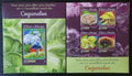 Svatý Tomáš 2016 Mi.6621-4+Bl.1174 22€ Houby a flora Afriky, mykologie