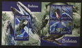 Svatý Tomáš 2016 Mi.6641-4+Bl.1178 22€ Velryby a fauna moří, ryby