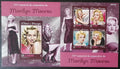 Svatý Tomáš 2016 Mi.6681-4+Bl.1186 22€ 90 let Marilyn Monroe, herečka