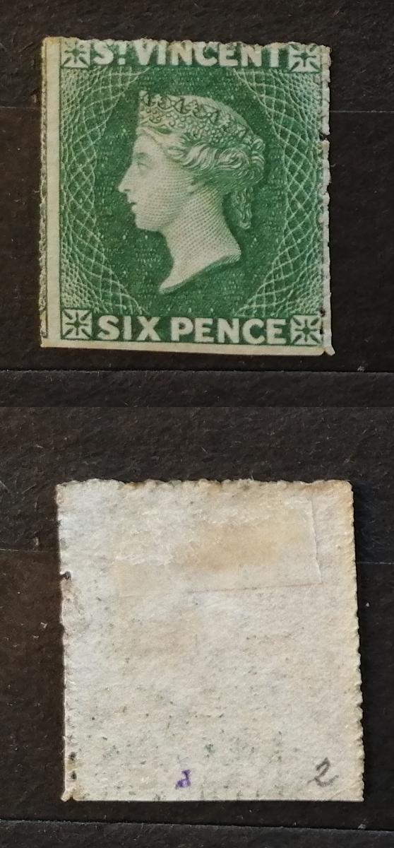 Svatý Vincent 1862 - * SG4 60£