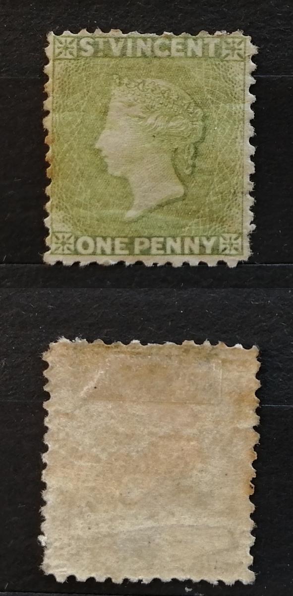 Svatý Vincent 1880 - SG29 180£ bez lepu
