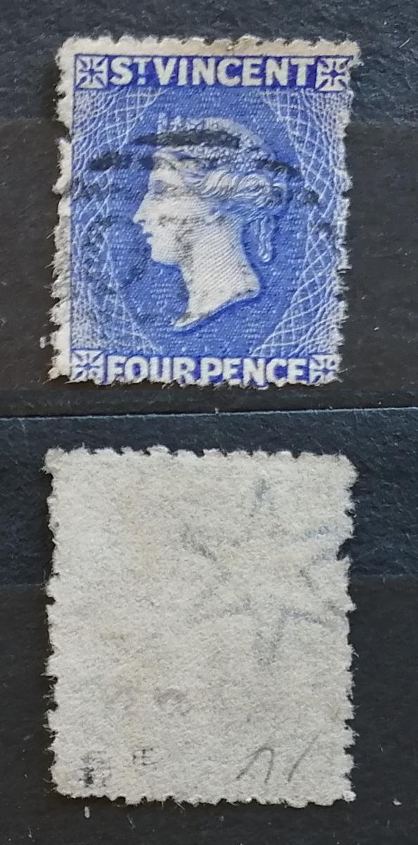 Svatý Vincent 1881 - SG38 120£