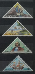 Svatý Vincent 1973 Kolumbus a lodě, Objevení Ameriky