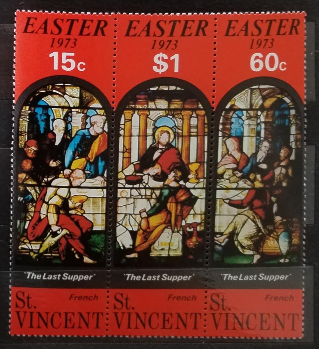Svatý Vincent 1973 Velikonoce a umění