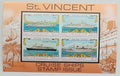 Svatý Vincent 1974 Bl.13 Ostrovní zaoceánské parníky a lodě