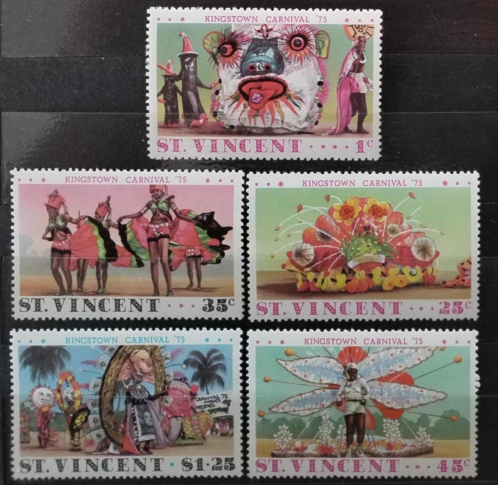 Svatý Vincent 1975 Ostrovní karneval a tradice