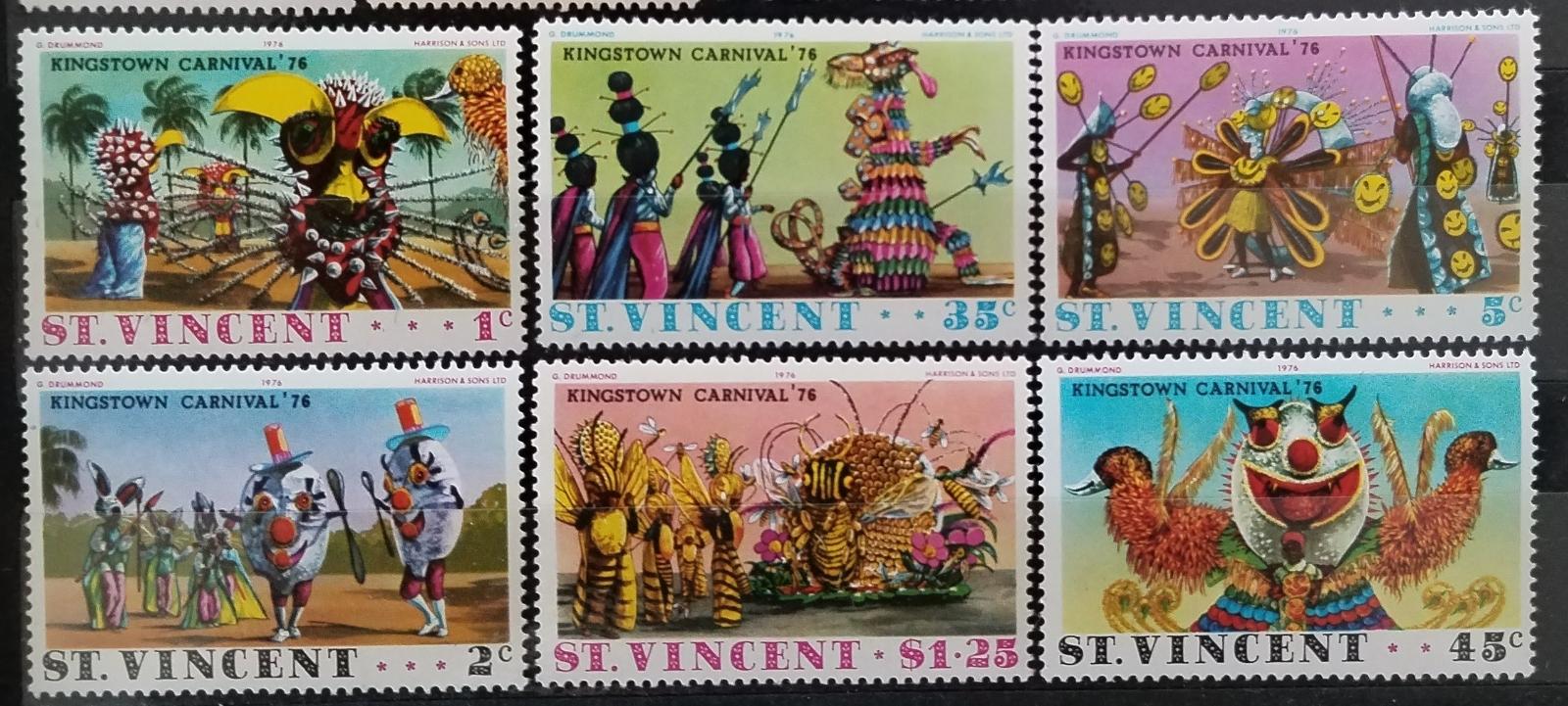 Svatý Vincent 1976 Ostrovní karneval a tradice