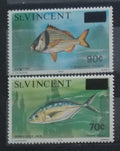 Svatý Vincent 1976 Přetisky defnitivy - Ryby karibiku