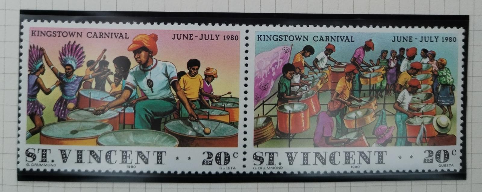 Svatý Vincent 1980 Ostrovní karneval a kultura