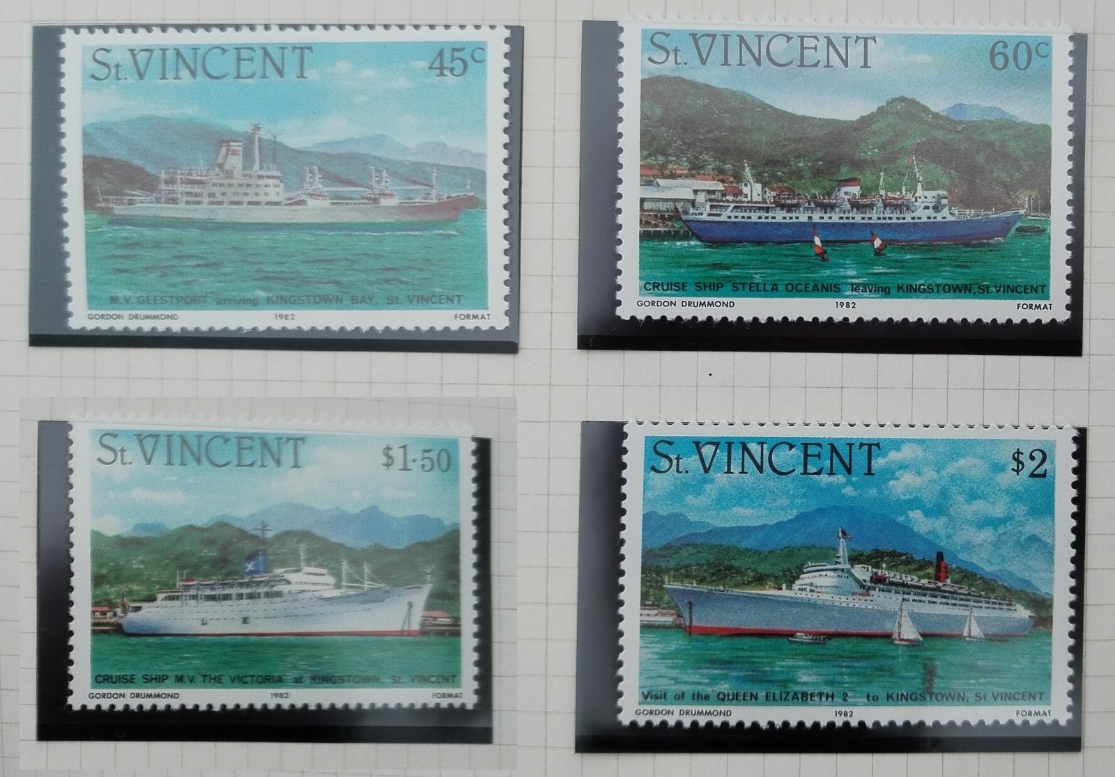 Svatý Vincent 1982 Ostrovní lodě a plavidla